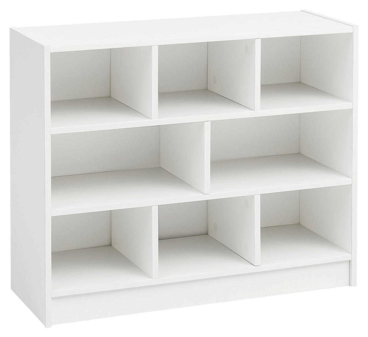 REGAL  80/68,5/29,5 cm Weiß  - Weiß, KONVENTIONELL, Holzwerkstoff (80/68,5/29,5cm) - MID.YOU