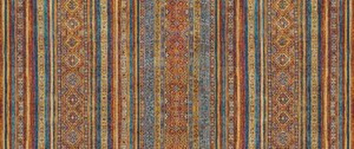 KÜCHENLÄUFER 80/190 cm Velvet Ethnic Multicolor  - Multicolor, Design, Kunststoff/Textil (80/190cm) - Esposa