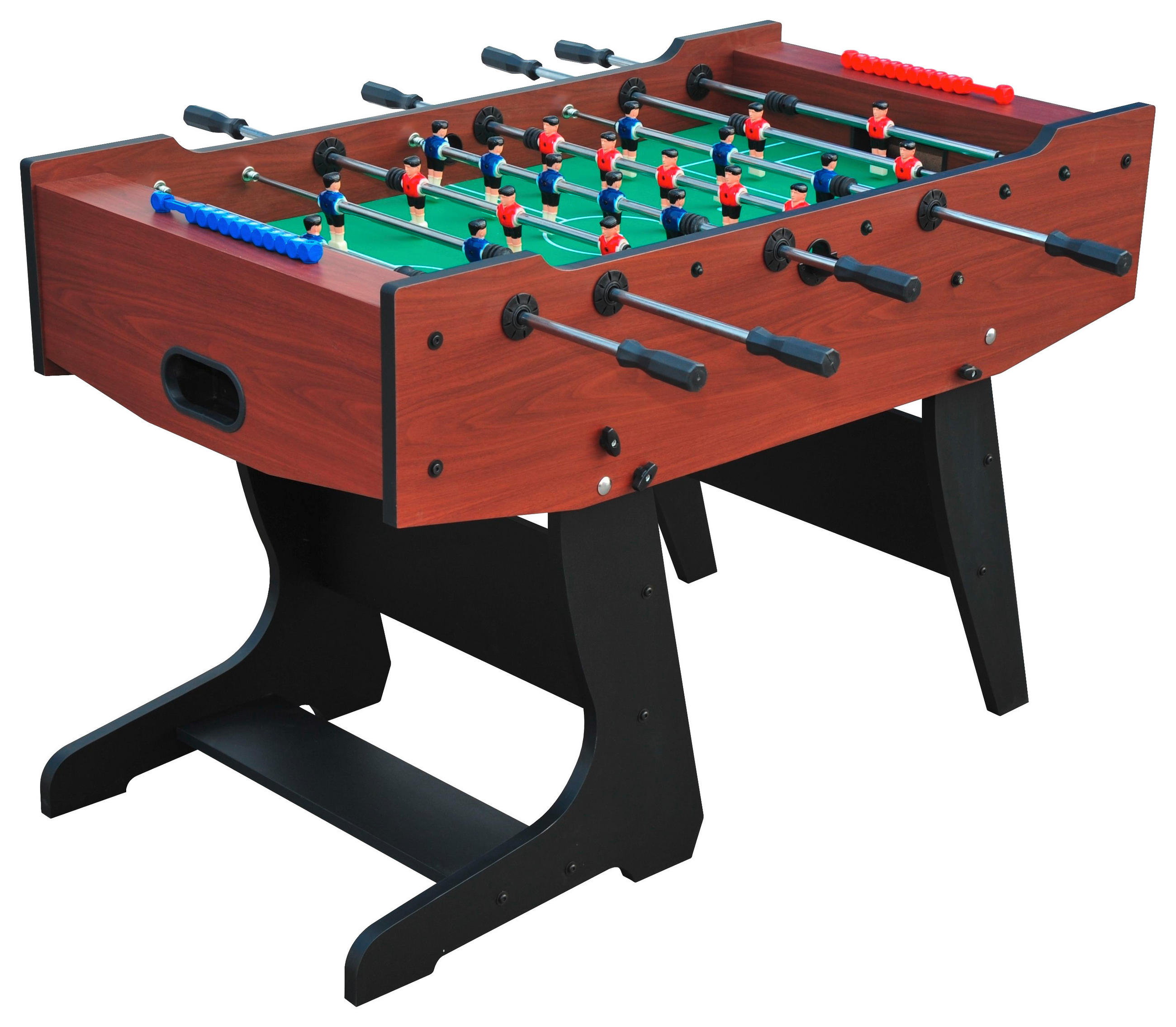 FUßBALLTISCH ST-3017TFL - Multicolor, Basics, Holzwerkstoff/Kunststoff (140/74,5/91,5cm)