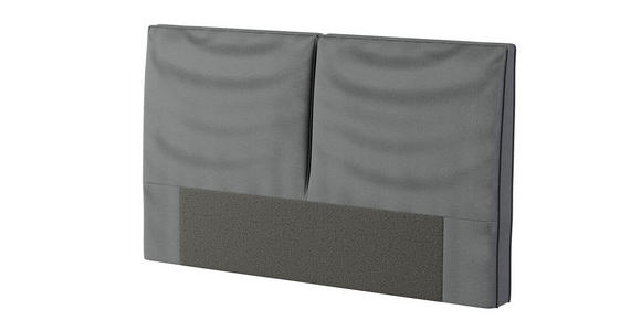 BOXSPRINGBETT 180/200 cm  in Schwarz  - Alufarben/Schwarz, KONVENTIONELL, Textil/Metall (180/200cm) - Dieter Knoll