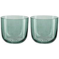 WASSERGLAS 280 ml 2-teilig  - Grün, Design, Glas (280ml) - like.Villeroy & Boch