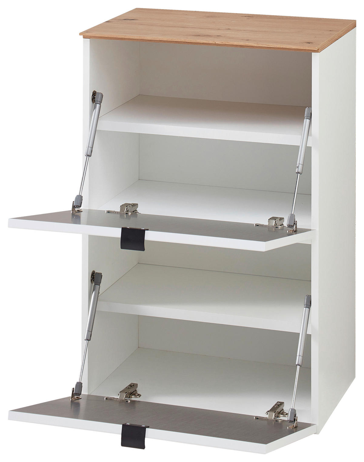 GARDEROBE 6-teilig  in 306/179/37 cm  - Weiß/Eiche Artisan, Design, Holzwerkstoff (306/179/37cm) - Voleo