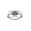 LED-DECKENLEUCHTE Charivari 41/14 cm   - Nickelfarben, Design, Metall (41/14cm) - Trio Leuchten