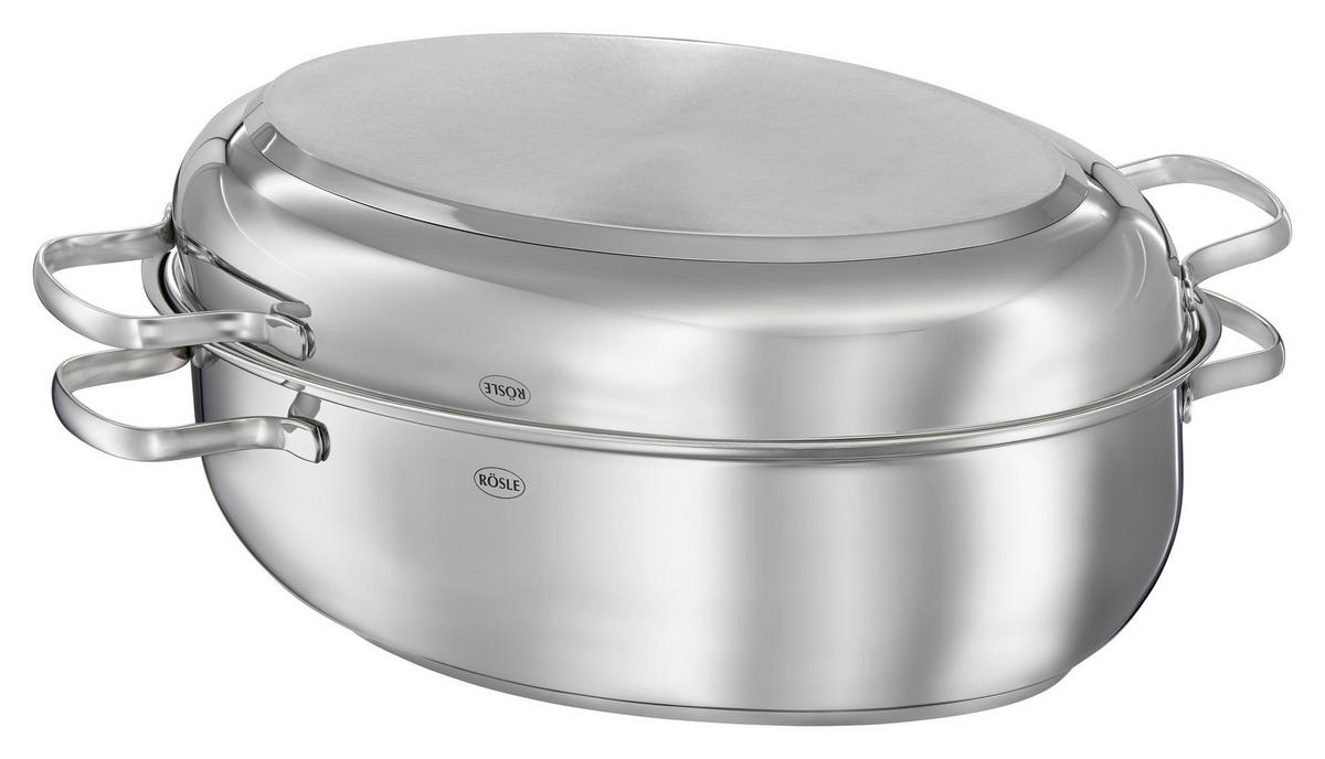BRÄTER ELEGANCE  - Edelstahlfarben, Design, Metall (31/42,5/21cm) - Rösle
