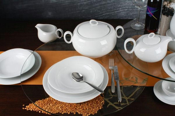 SAUCIERE Keramik Porzellan - Weiß, Basics, Keramik (0,65l) - Seltmann Weiden
