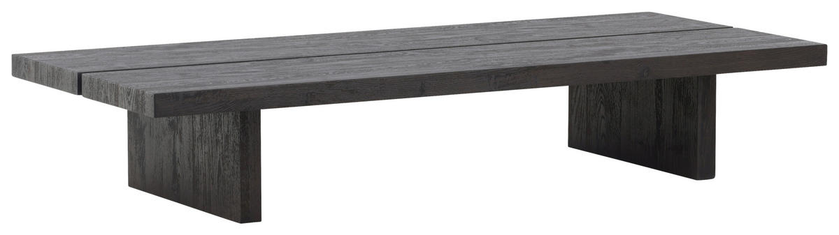 SOFFBORD i trä 140/60/25 cm  - svart, Design, trä (140/60/25cm) - Livetastic