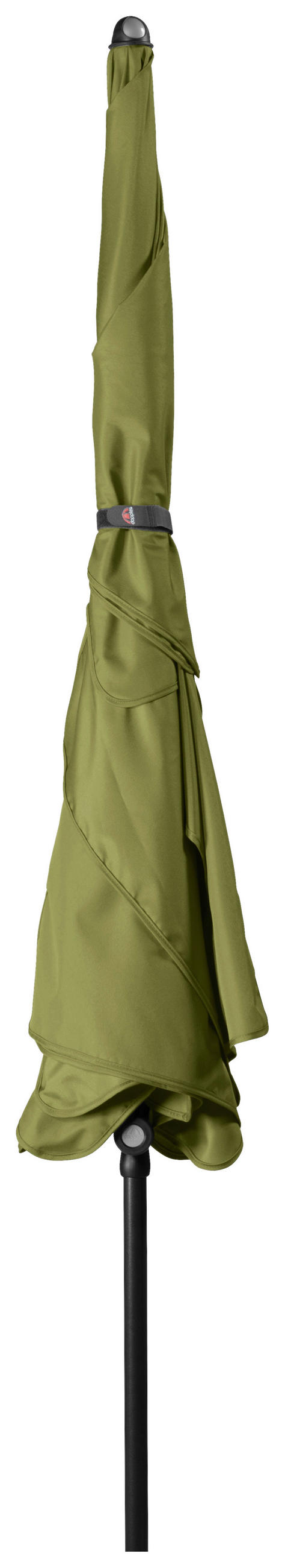 SONNENSCHIRM 120x225 cm Grün  - Anthrazit/Grün, Basics, Textil/Metall (120/225cm) - Doppler