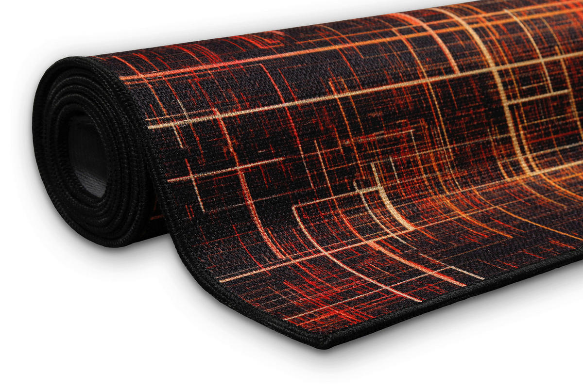 FLACHWEBETEPPICH  Wohnzimmer 160/230 cm Quantum Warp Multicolor rechteckig  - Multicolor, Basics, Kunststoff/Textil (160/230cm) - WECON HOME