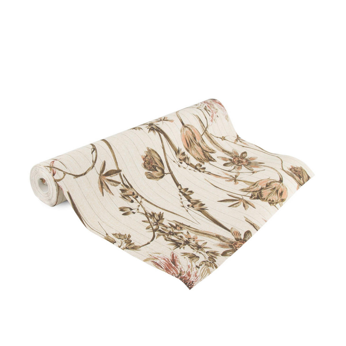 VLIESTAPETE - Taupe, Basics, Papier/Kunststoff (52/1005cm)