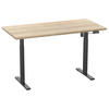 SCHREIBTISCH  in Anthrazit, Schwarz  - Anthrazit/Silberfarben, Design, Holzwerkstoff/Metall (140/71/80cm) - MID.YOU
