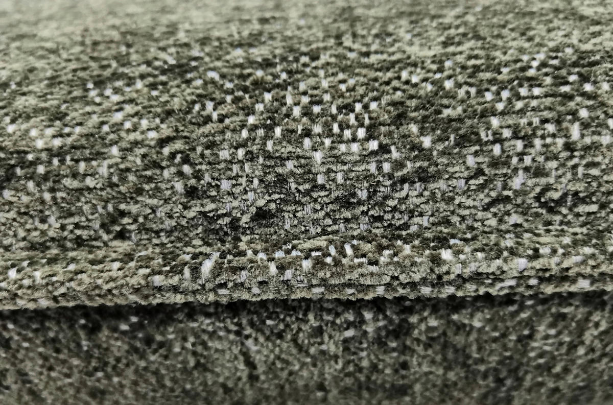 STUHL Leinenoptik Grün  - Schwarz/Grün, MODERN, Textil/Metall (57/84/48cm) - MID.YOU
