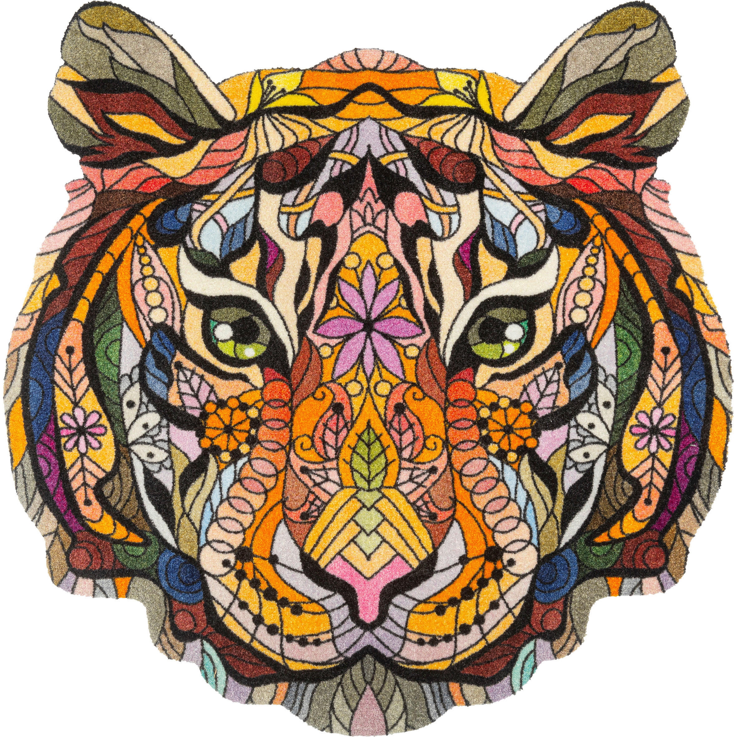 wash+dry PLOCHO TKANÝ KOBEREC, 90/90 cm, oranžová