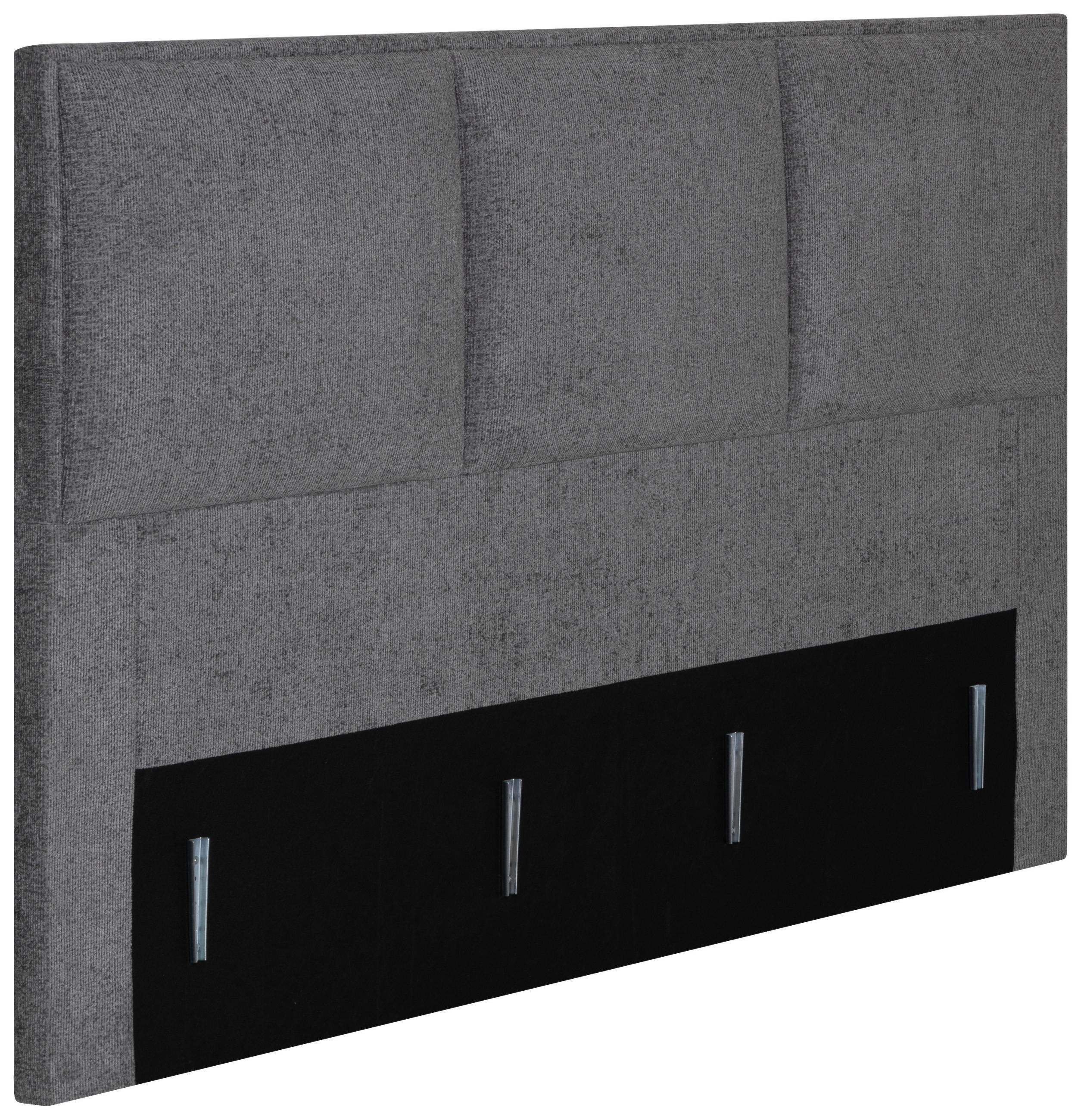 HUVUDGAVEL 180/118/12 cm  - mörkgrå, Klassisk, trä/textil (180/118/12cm) - Ambiente