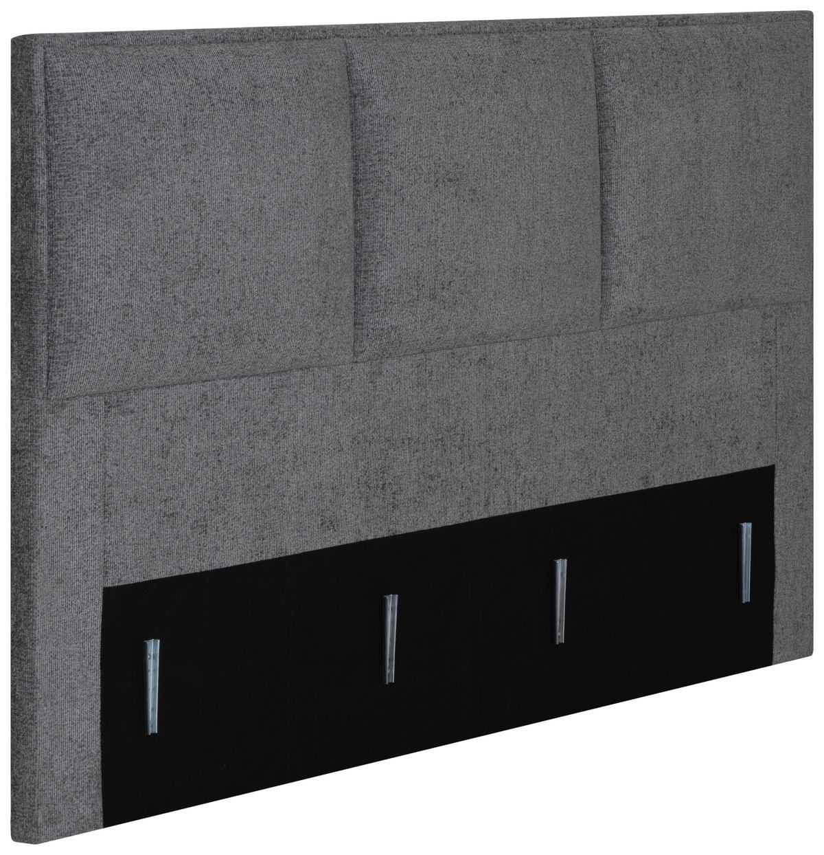 HUVUDGAVEL 180/118/12 cm  - mörkgrå, Klassisk, trä/textil (180/118/12cm) - Ambiente