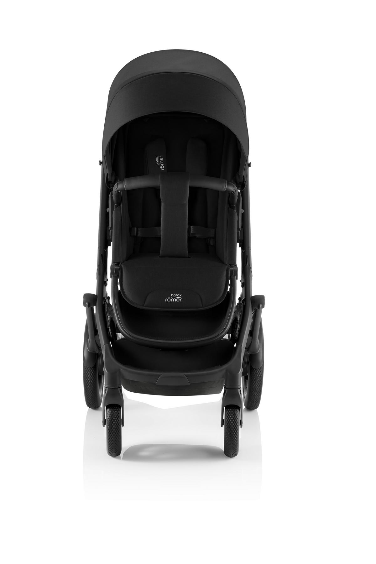 KINDERWAGEN Smile 5Z  - Schwarz, Basics, Textil/Metall (57/112/97,7cm) - Britax Römer
