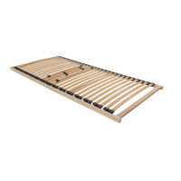 LATTENROST klappbar 140/200 cm Mittelzone verstellbar, Birke  - Naturfarben, Basics, Holz (140/200cm) - MID.YOU