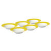 SUPPENTELLERSET VARIO 6-teilig  - Gelb/Weiß, Basics, Keramik (22cm) - Van Well