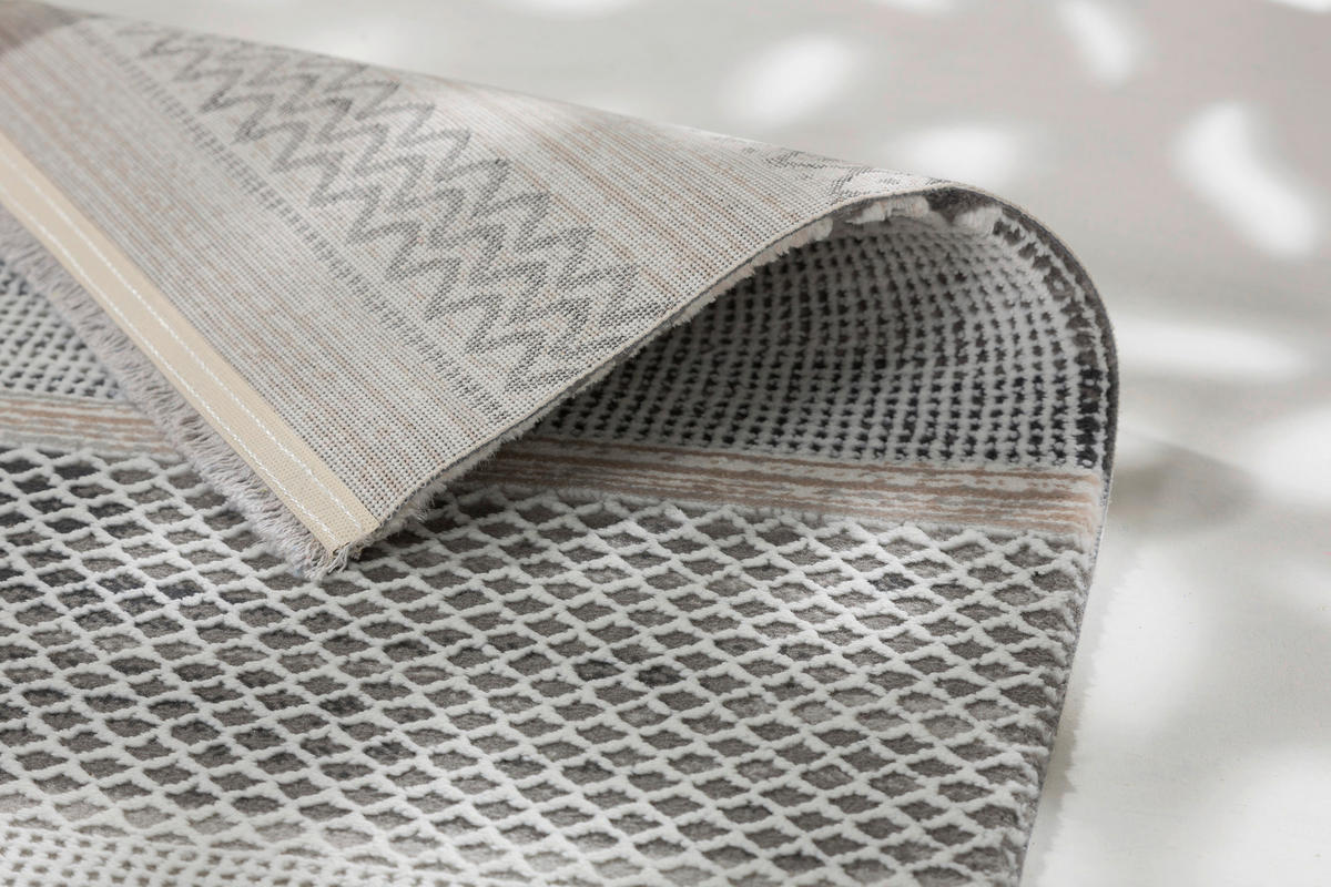 WEBTEPPICH 200/290 cm Vercelli Creme  - Creme, Design, Kunststoff/Textil (200/290cm) - Novel