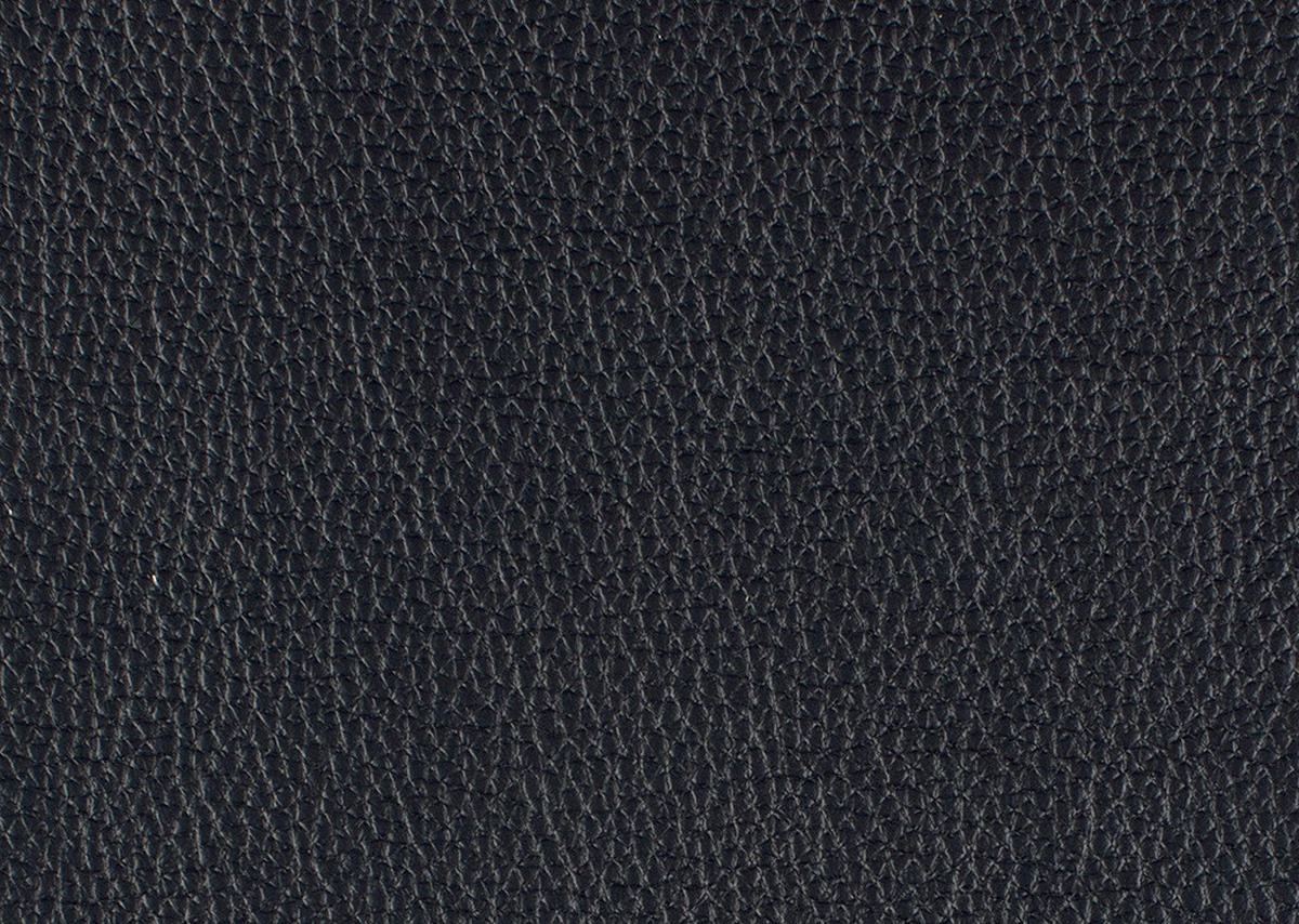 ECKSOFA in Echtleder Schwarz  - Schwarz, Design, Leder/Metall (291/176cm) - Valdera