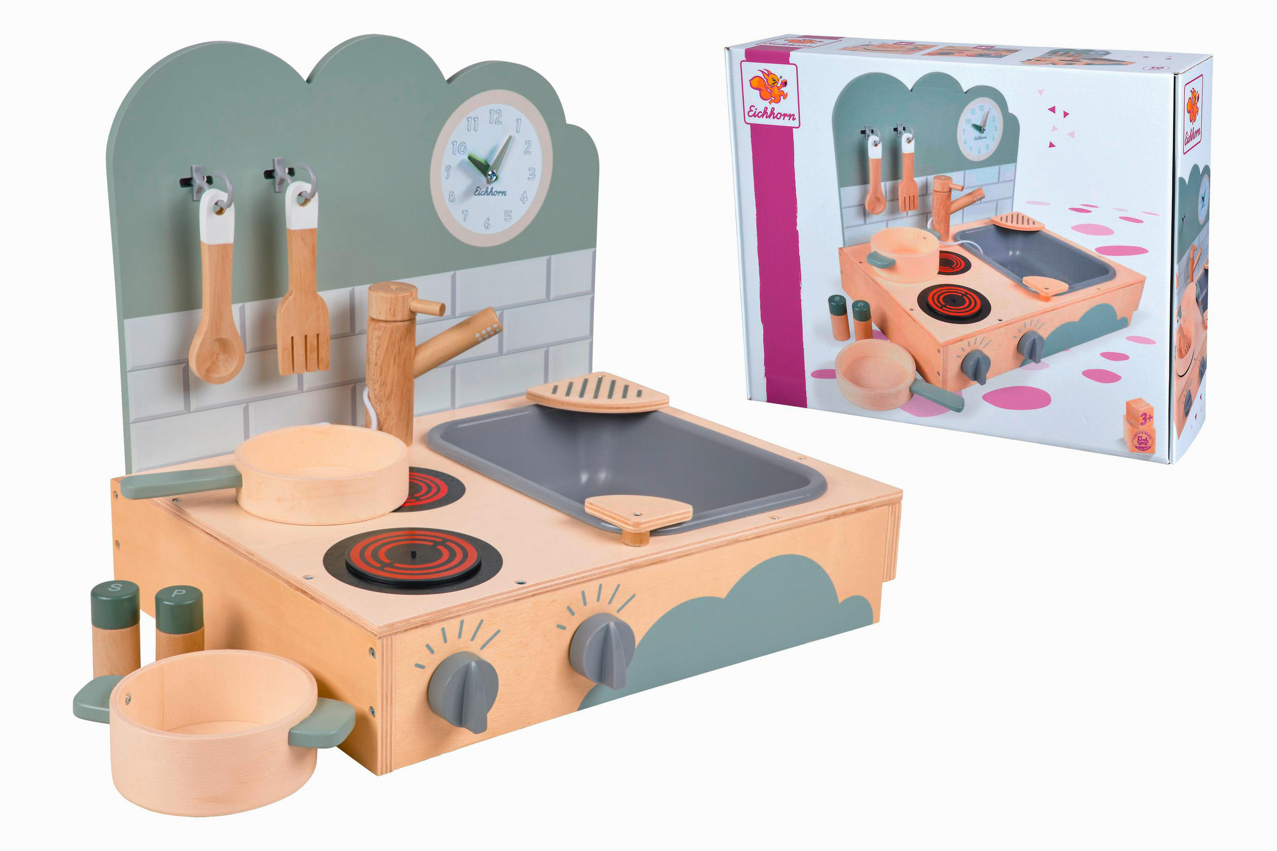 KINDERKÜCHE - Multicolor, Basics, Kunststoff (11/43,50/34,50cm) - Simba