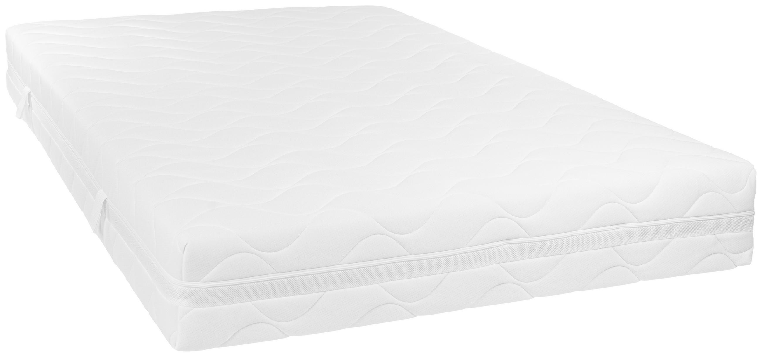 WENDEMATRATZE - Weiß, MODERN, Textil (140/200cm) - Livetastic