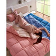 GANZJAHRESDECKE 140/200 cm  - Pink/Creme, Basics, Textil (140/200cm) - Sleeptex
