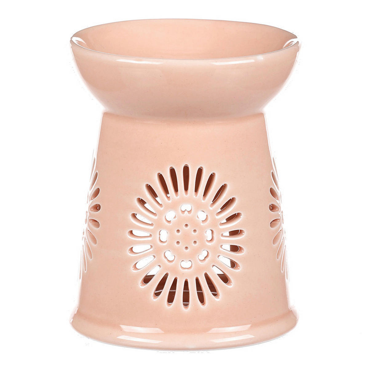 SVIETNIK NA ČAJOVÚ SVIEČKU  keramika - Basics, keramika (11/11/13cm)