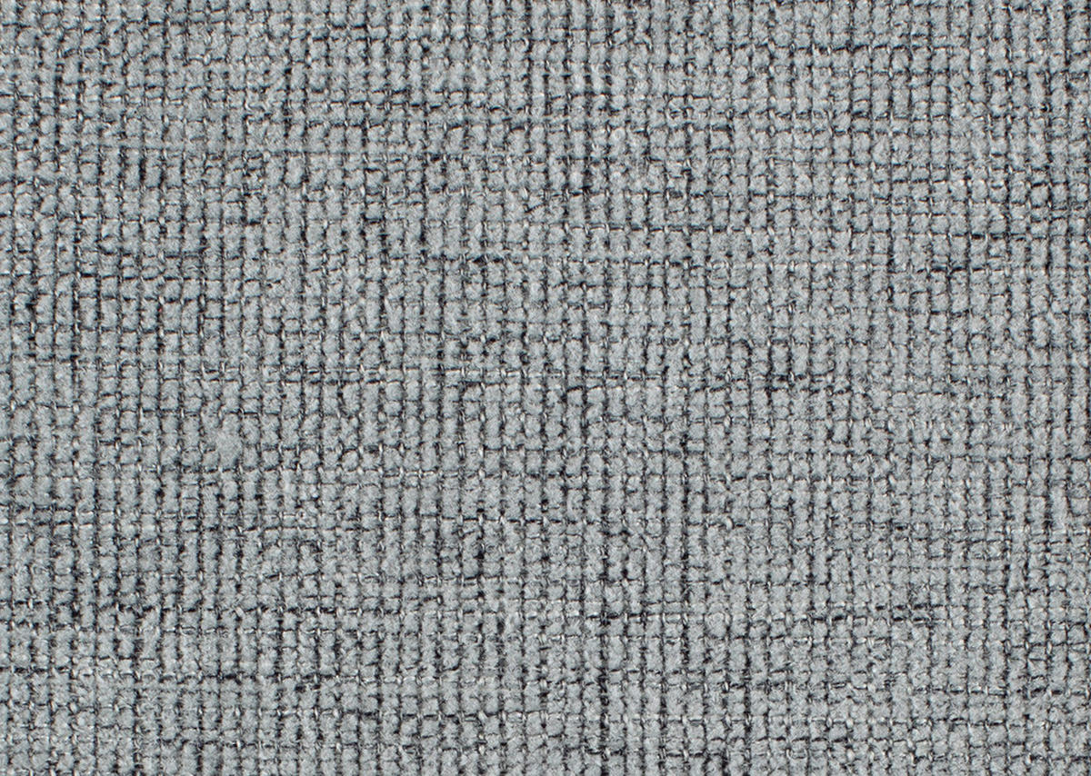 ECKSOFA in Webstoff Hellgrau  - Hellgrau/Alufarben, Konventionell, Textil/Metall (200/241cm) - Beldomo System
