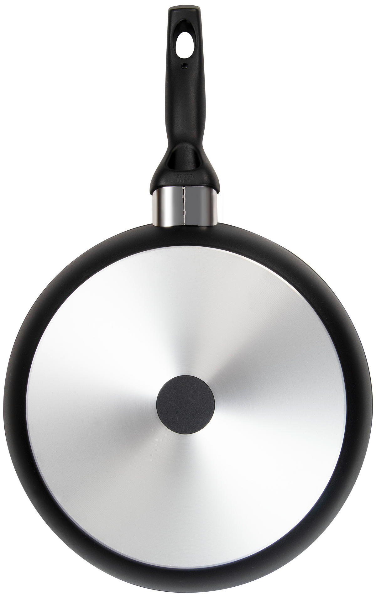 PFANNENSET PANAREA Aluminium 3-teilig  - Schwarz, Basics, Metall (20+24+28cm) - Ballarini