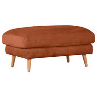 HOCKER Cord Kupferfarben  - Naturfarben/Kupferfarben, ROMANTIK / LANDHAUS, Holz/Textil (100/50/63cm) - Landscape