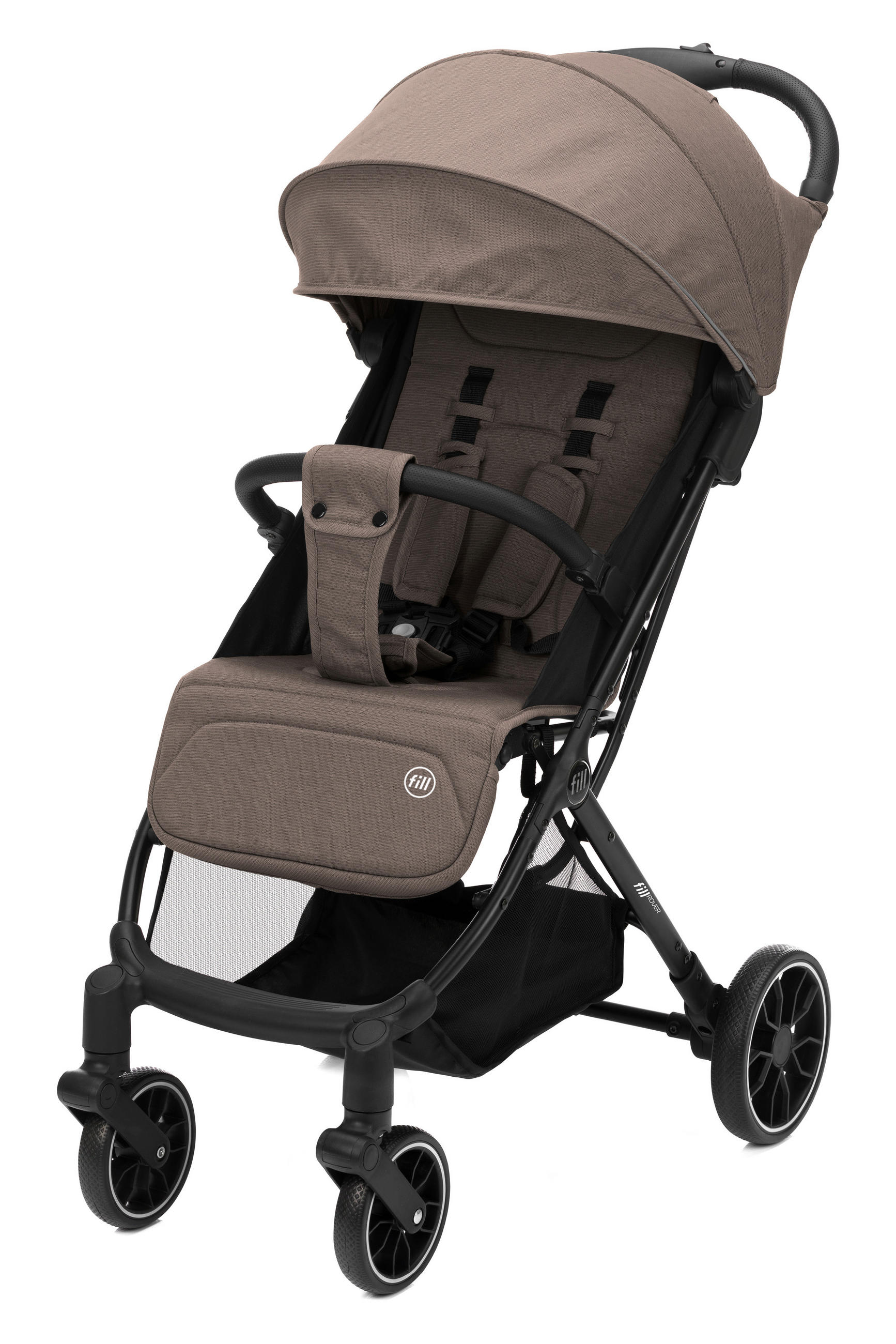 BUGGY  - Taupe/Schwarz, Basics, Textil/Metall (85/53/103cm) - Fillikid