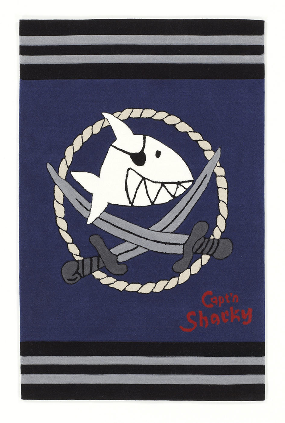 KINDERTEPPICH 150/220 cm Captn Sharky 