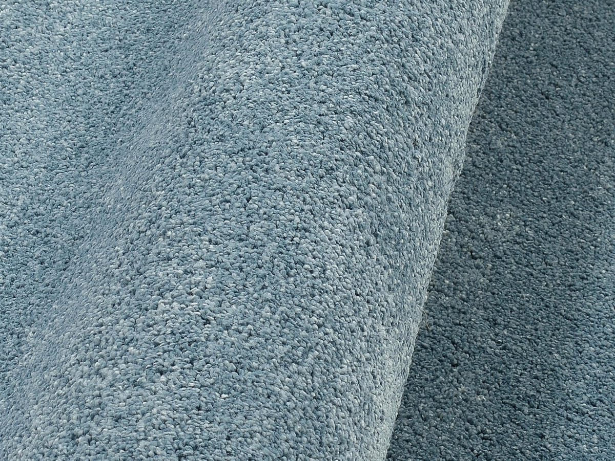 WEBTEPPICH 160 cm Blau  - Blau, Basics, Textil (160cm) - Novel