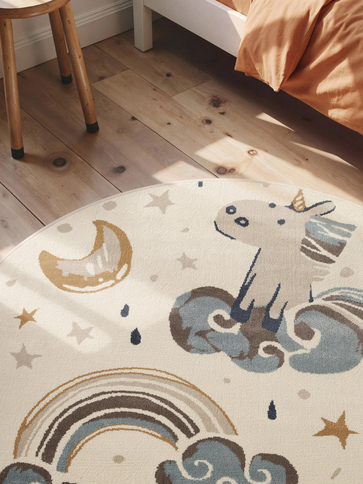 KINDERTEPPICH 160 cm Adventures  - Beige/Multicolor, Design, Kunststoff/Textil (160cm) - Ted Baker