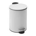 TRETEIMER 3 l  Metall  - Schwarz/Weiß, Basics, Kunststoff/Metall (16,8/25cm) - Homeware