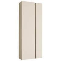 GARDEROBENSCHRANK Gardasee 60/165/33 cm  - Sandfarben, Design, Holzwerkstoff (60/165/33cm) - Moderano