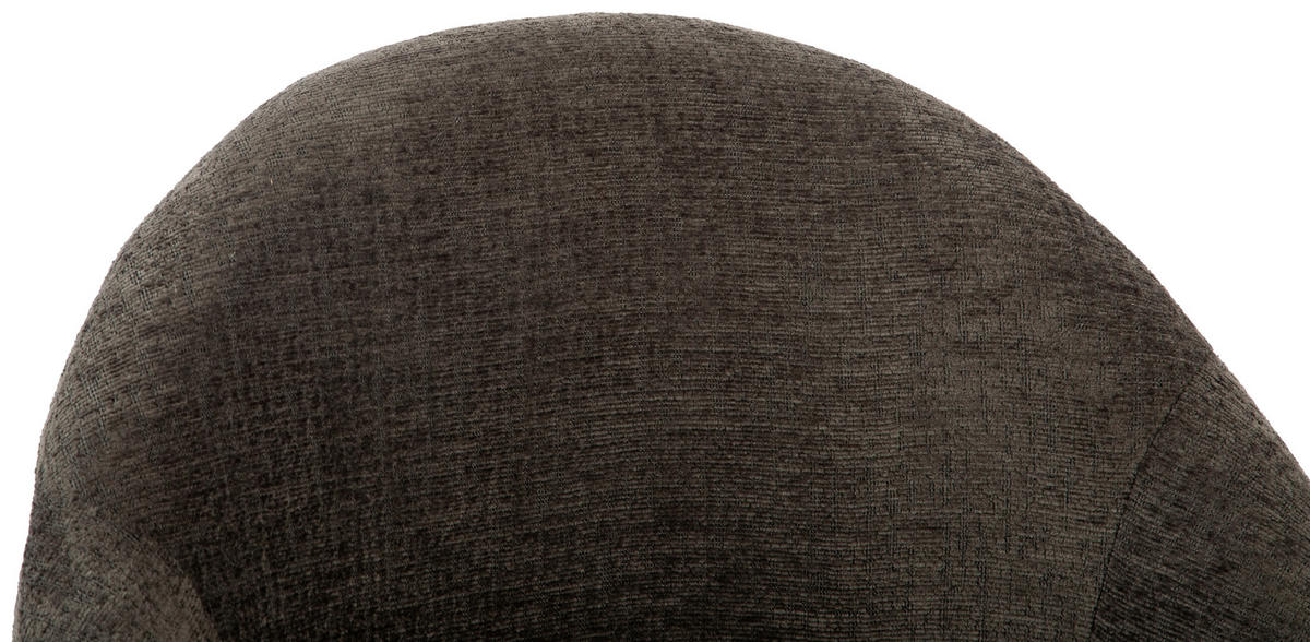 DREHSTUHL Struktur Grau, Weiß  - Weiß/Grau, MODERN, Kunststoff/Textil (62/79/87/61cm) - MID.YOU