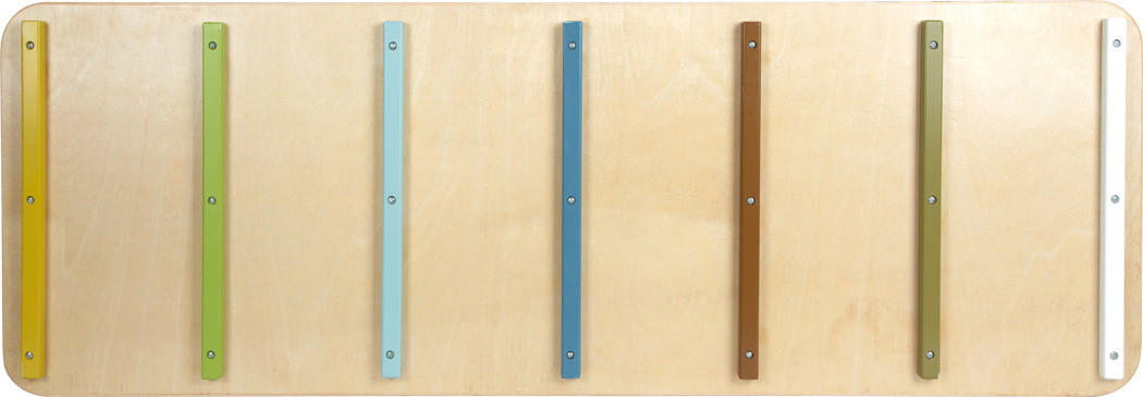 KLETTERGERÜST ZUBEHÖR - Multicolor, Basics, Holz (115/5/40cm) - small foot