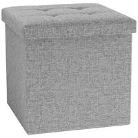 SITZBOX  - Hellgrau, Basics, Kunststoff (38/38/38cm) - MID.YOU