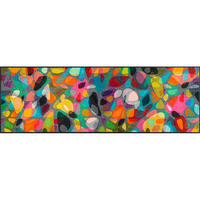 KÜCHENLÄUFER 60/180 cm Reodiva Multicolor  - Multicolor, KONVENTIONELL, Kunststoff (60/180cm) - wash+dry