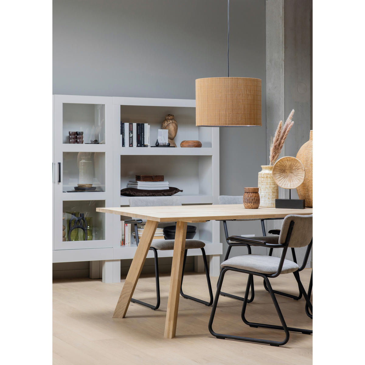 TISCHGESTELL in Holz   - Eichefarben, MODERN, Holz (79/72/10cm) - Livetastic