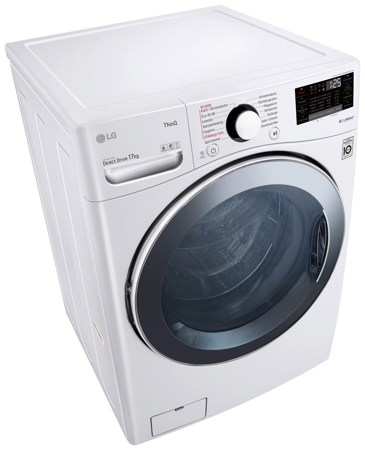 WASCHMASCHINE F11WM17TS2  - Weiß, Trend, Glas/Kunststoff (70/99/77cm) - LG