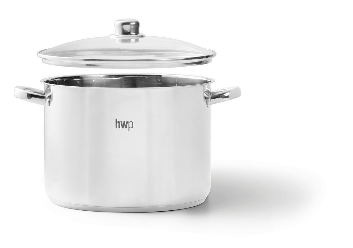 HRNEC NA POLÉVKU, nerezová ocel, 28/20,5 cm - průhledné/čiré, Basics, kov/sklo (28/20,5cm) - Homeware Profession.