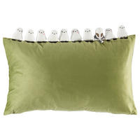 KISSENHÜLLE 40/60 cm  - Weiß/Grün, Textil (40/60cm) - Esposa