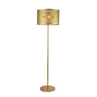 STEHLEUCHTE 40/40/145 cm    - Goldfarben/Schwarz, Design, Kunststoff/Metall (40/40/145cm)