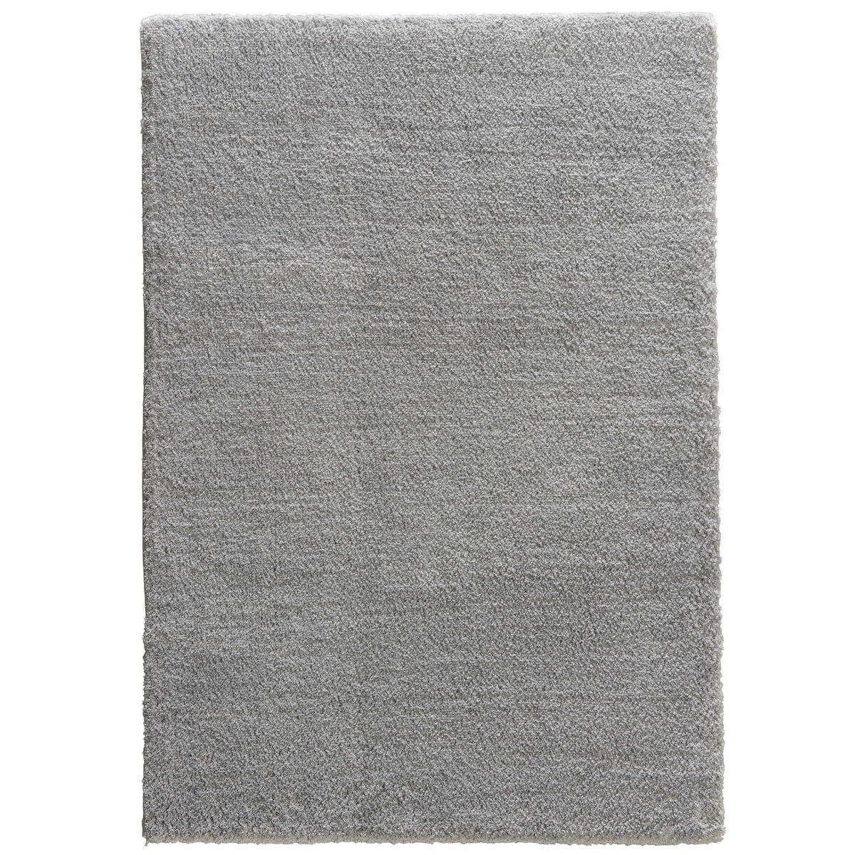 HOCHFLORTEPPICH 67/130 cm New Livorno Grau, Hellgrau  - Hellgrau/Grau, KONVENTIONELL, Textil (67/130cm) - Novel