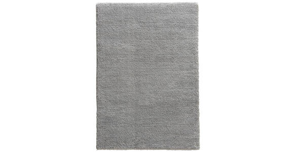 HOCHFLORTEPPICH 67/130 cm New Livorno Grau, Hellgrau  - Hellgrau/Grau, KONVENTIONELL, Textil (67/130cm) - Novel