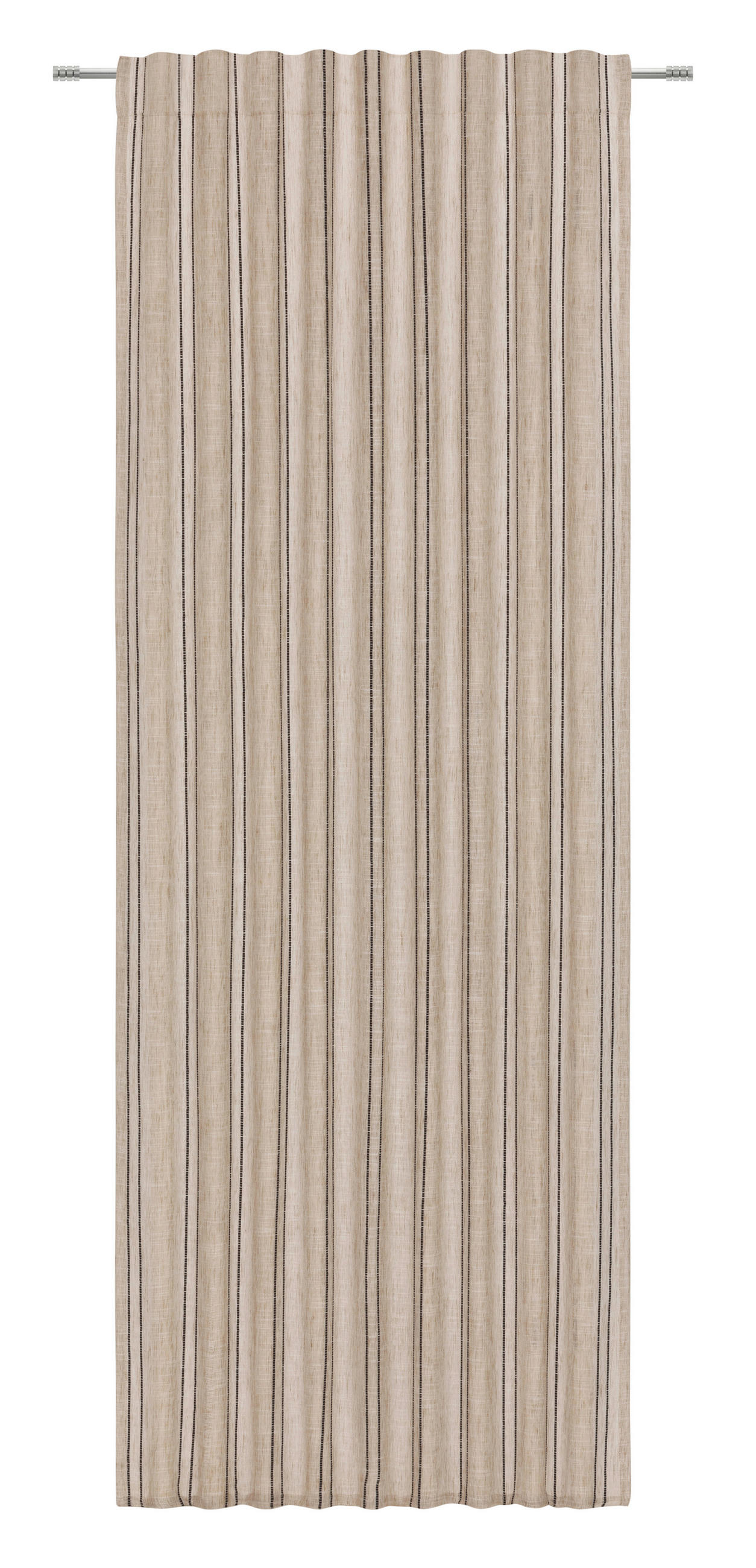 FERTIGVORHANG  halbtransparent  140/245 cm   - Beige, Design, Textil (140/245cm) - Esposa