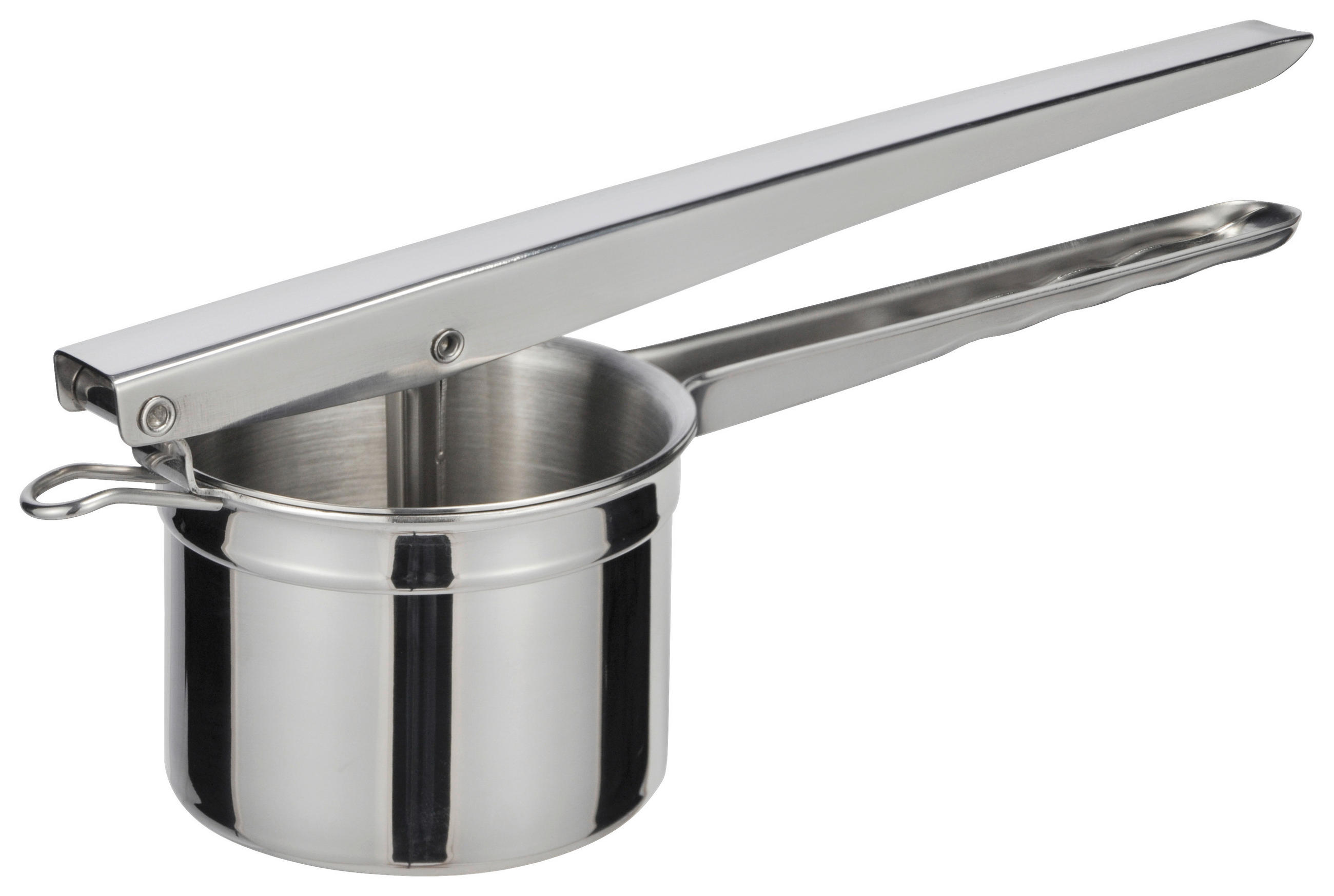 KARTOFFELPRESSE  - Silberfarben, Basics, Metall (28,5/10/15cm)