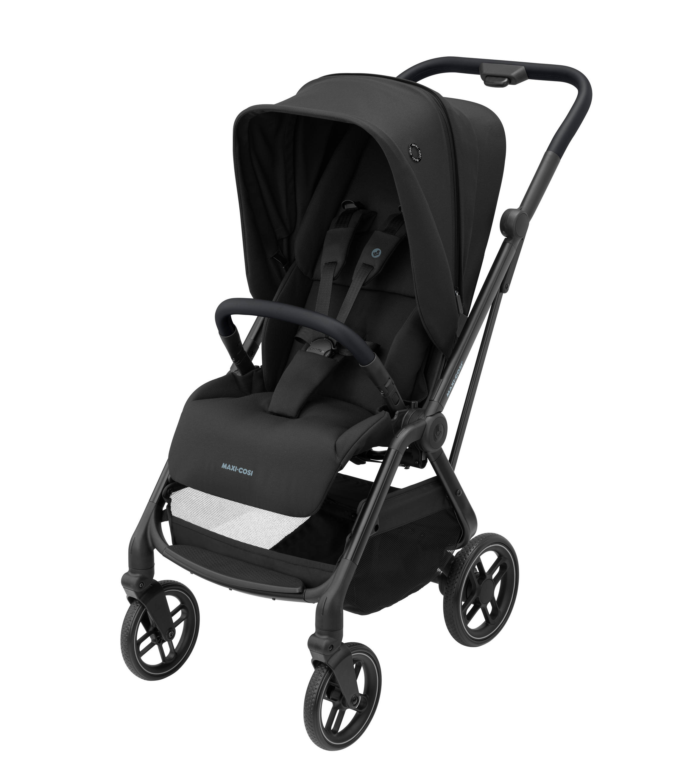 KIŠOBRAN KOLICA  Leona 2  - crna, Basics, metal/plastika (46,5/103,5/85,5cm) - Maxi-Cosi